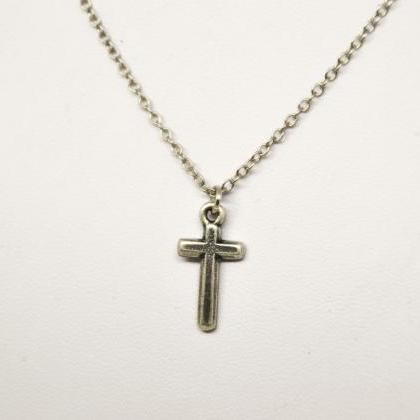 Birthday gift, cross necklace for m..