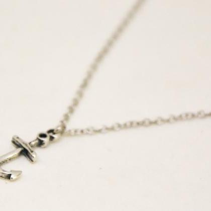 Anchor Necklace For Men, Groomsmen Gift,..